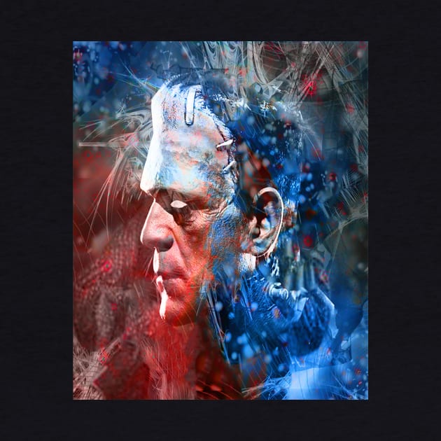 Frankenstein Monster Portrait by icarusismartdesigns